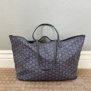 Authentic Goyard St. Louis PM Tote / Gray